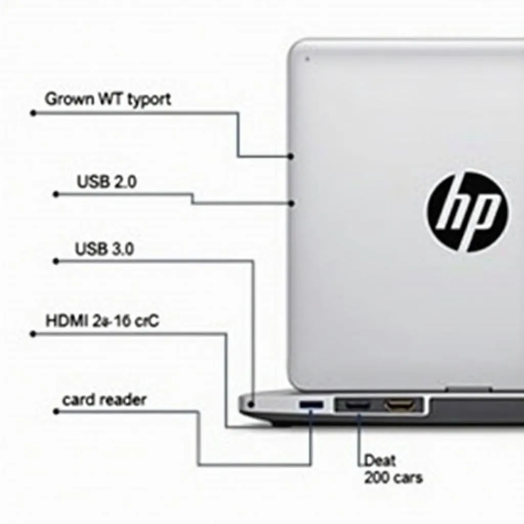 Các cổng kết nối đa dạng trên HP DV4