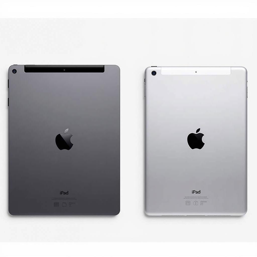 So sánh thiết kế iPad Pro 2017 và iPad 2018