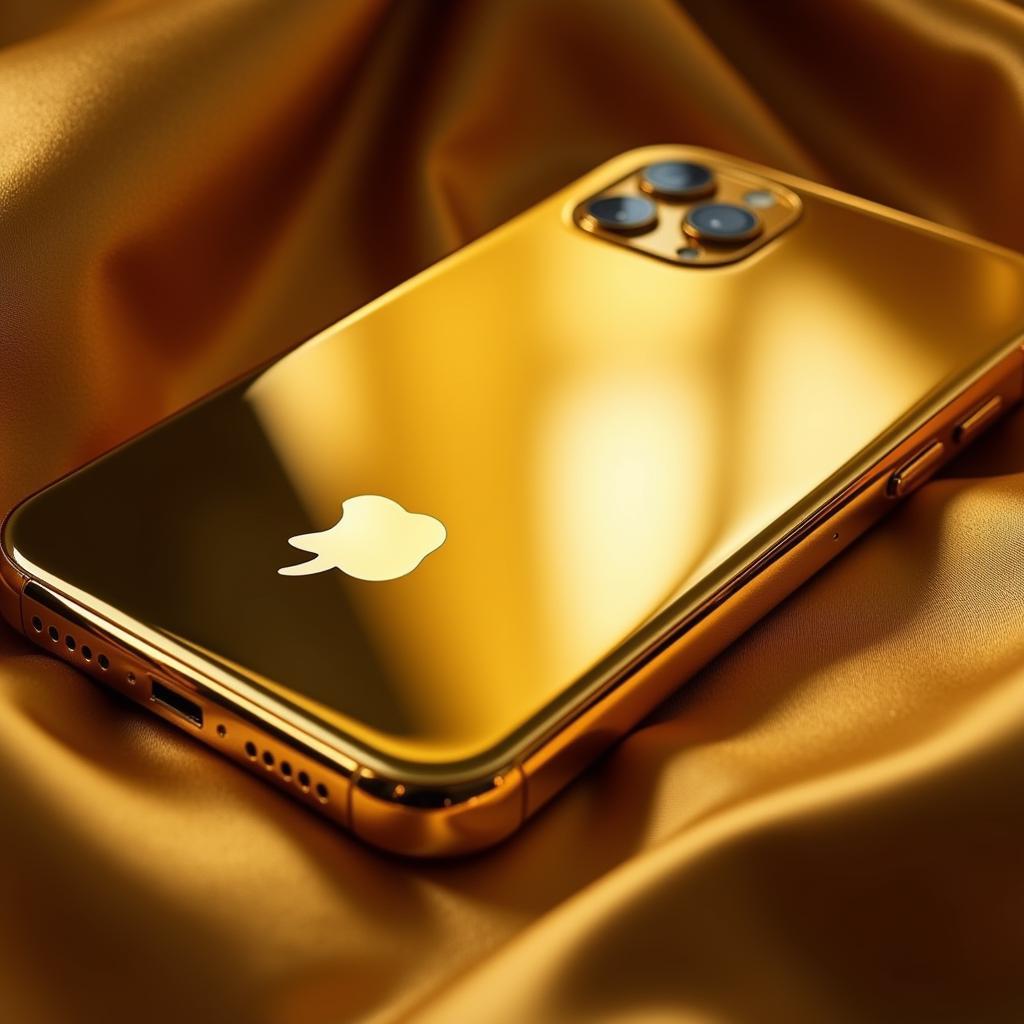 iPhone 24k Vàng Sang Trọng