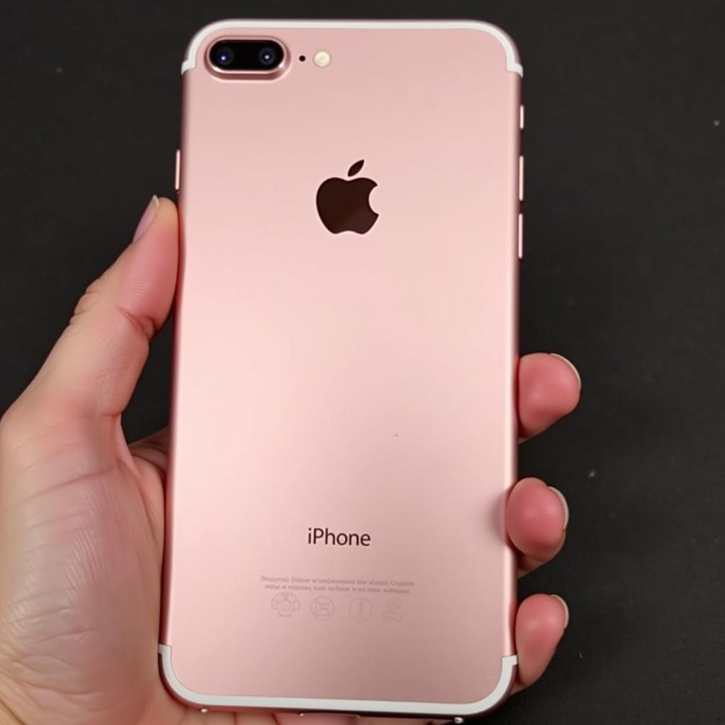 iPhone 7 Plus Rose Gold Mặt Lưng