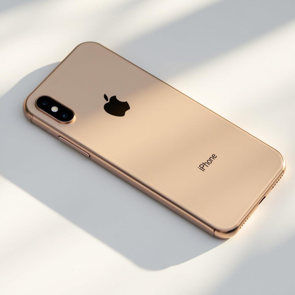 iPhone Xs Max màu vàng với thiết kế tinh tế