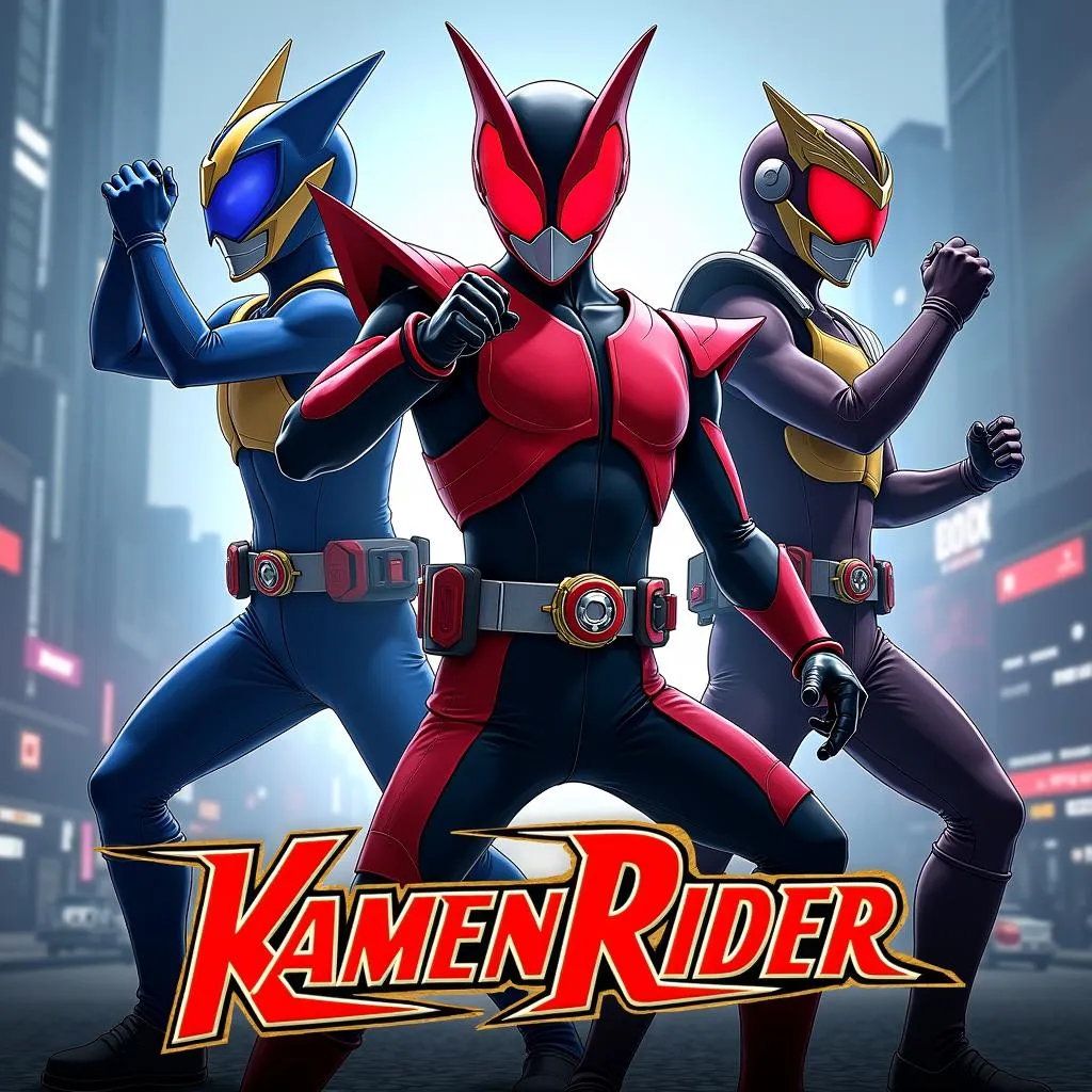 Poster Kamen Rider mới nhất