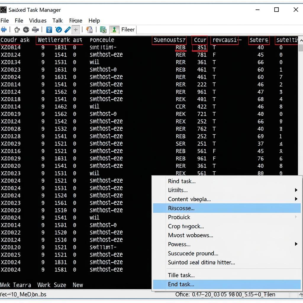 Kết thúc tiến trình svchost.exe trong Task Manager