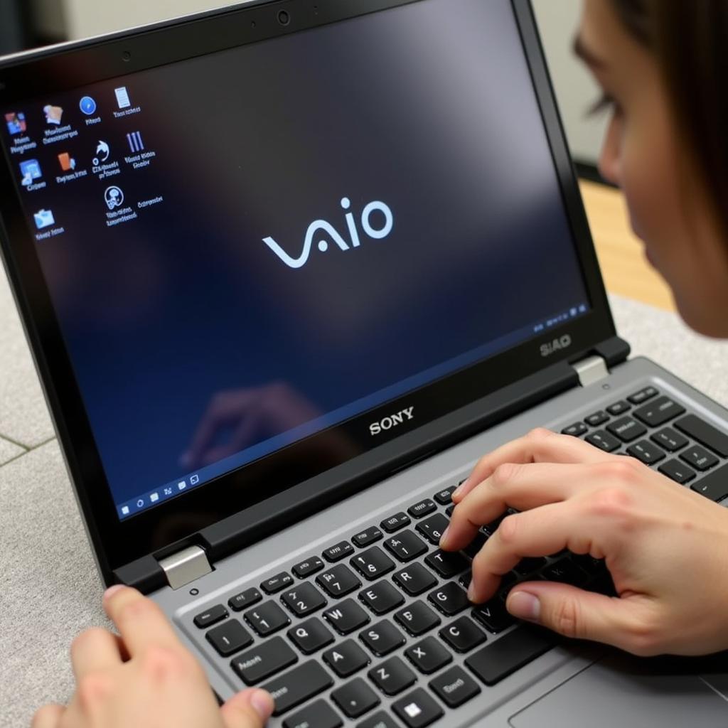 Kiểm tra Laptop Sony Vaio Cũ