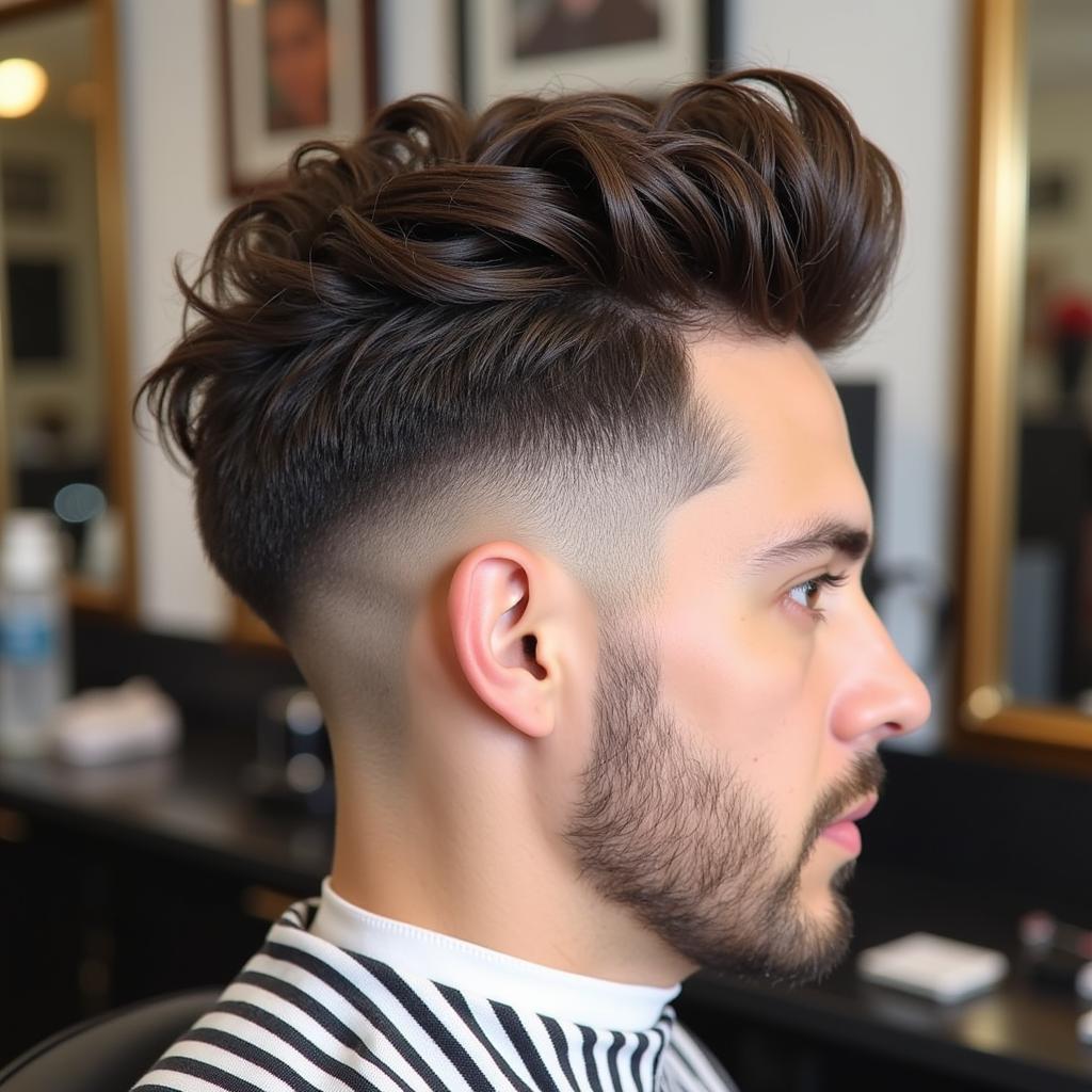 Tóc Quiff kết hợp giữa cổ điển và hiện đại