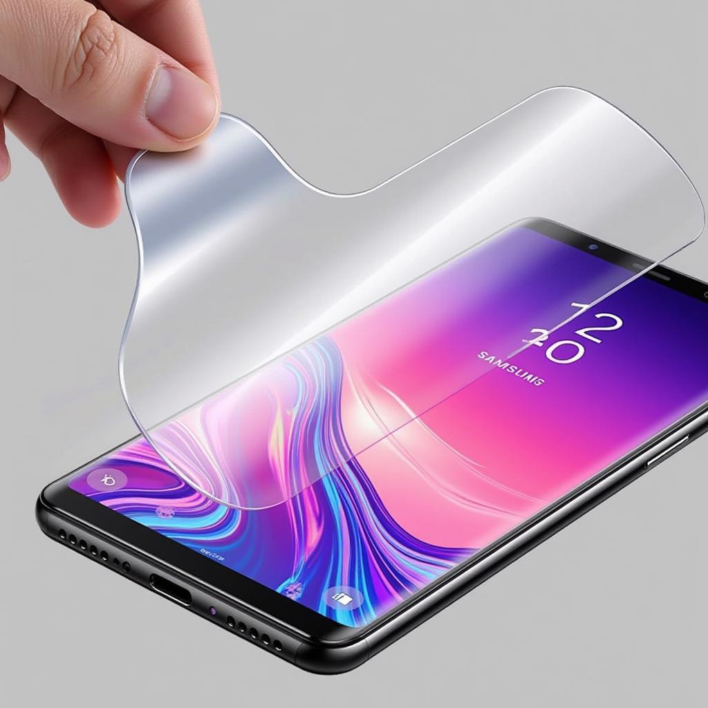 Kính cường lực bảo vệ màn hình S10+ khỏi trầy xước