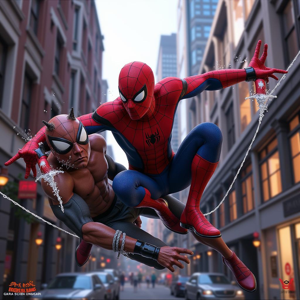 Kỹ năng chiến đấu Spider Man PS4