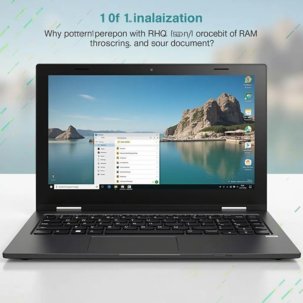 Laptop Lenovo 10 inch: Hiệu năng mạnh mẽ