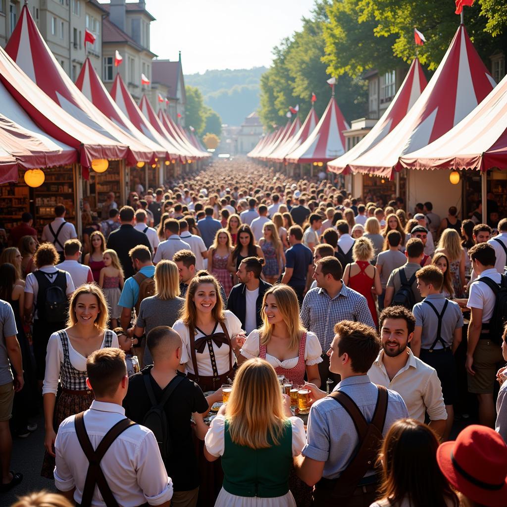 Lễ hội bia Oktoberfest Đức