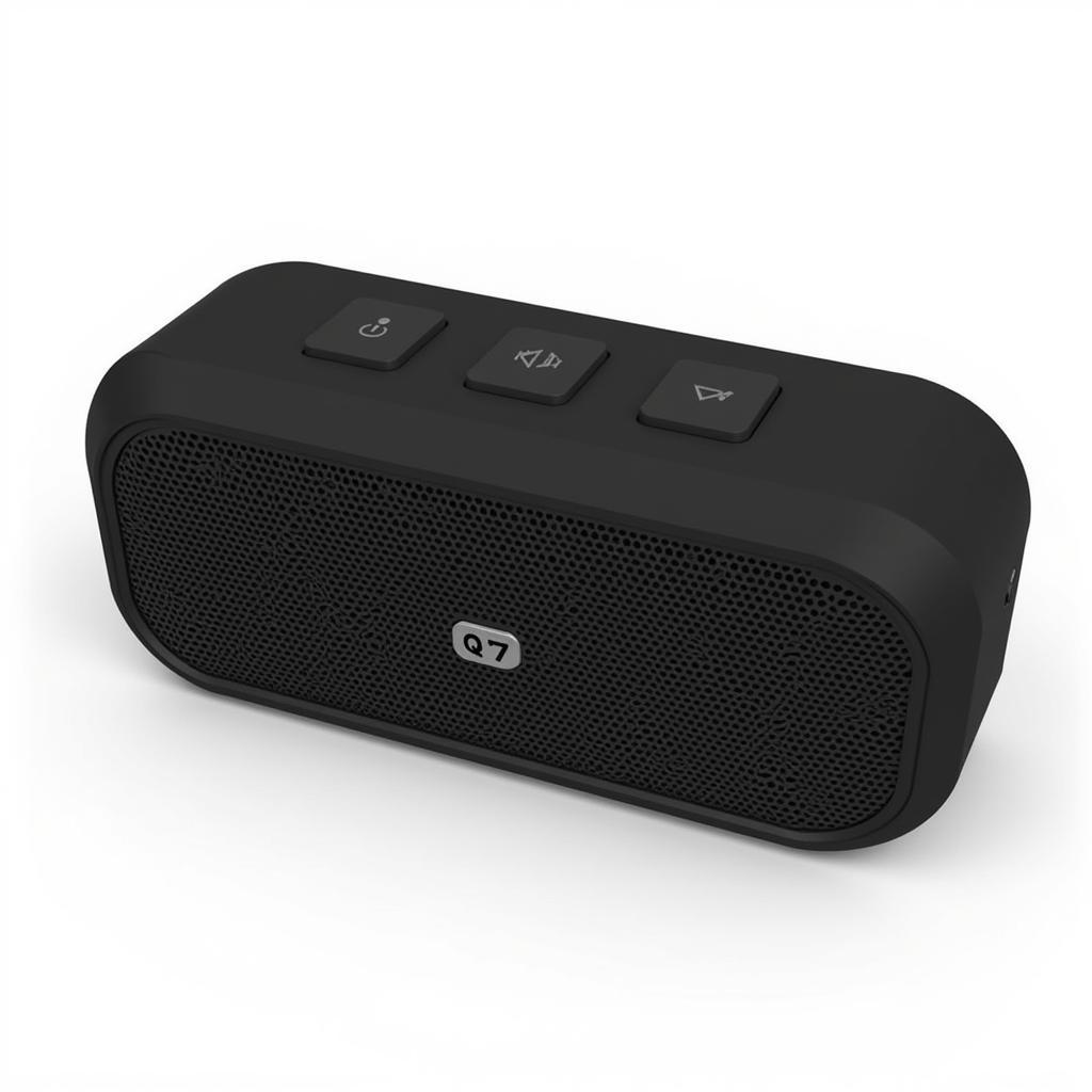 Thiết kế nhỏ gọn của loa Bluetooth Q7