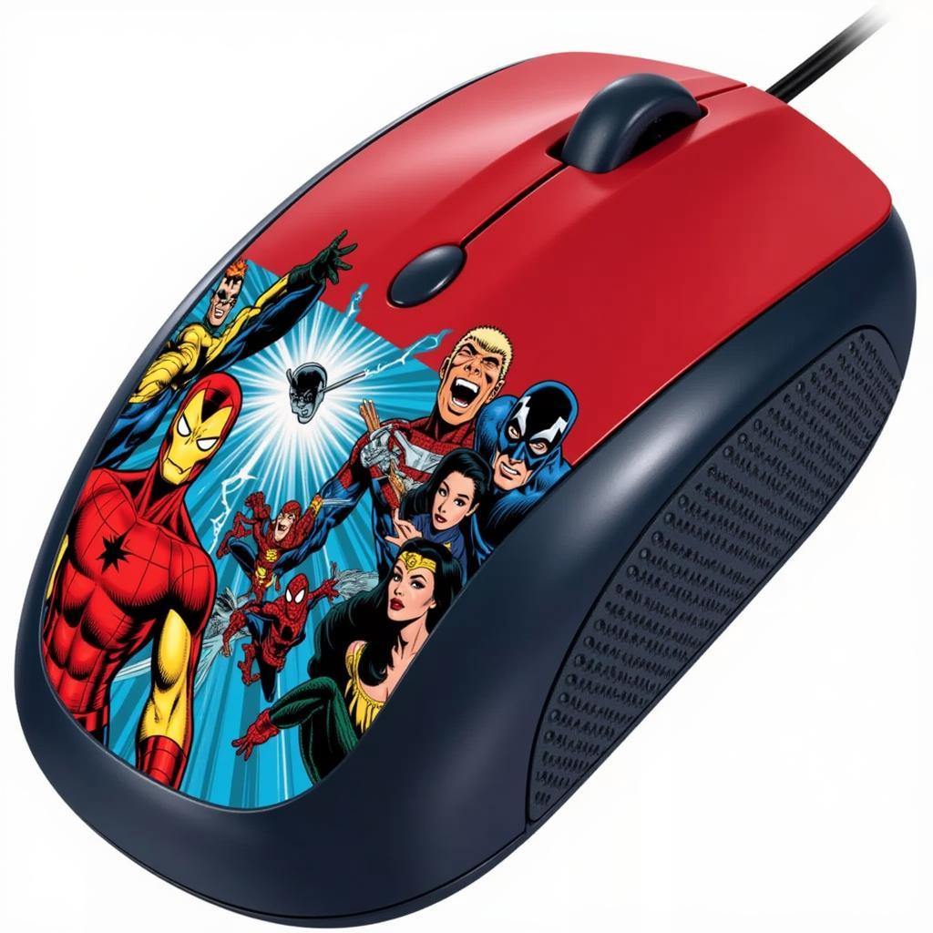 Logitech M238 Marvel Collection: Thiết kế ấn tượng