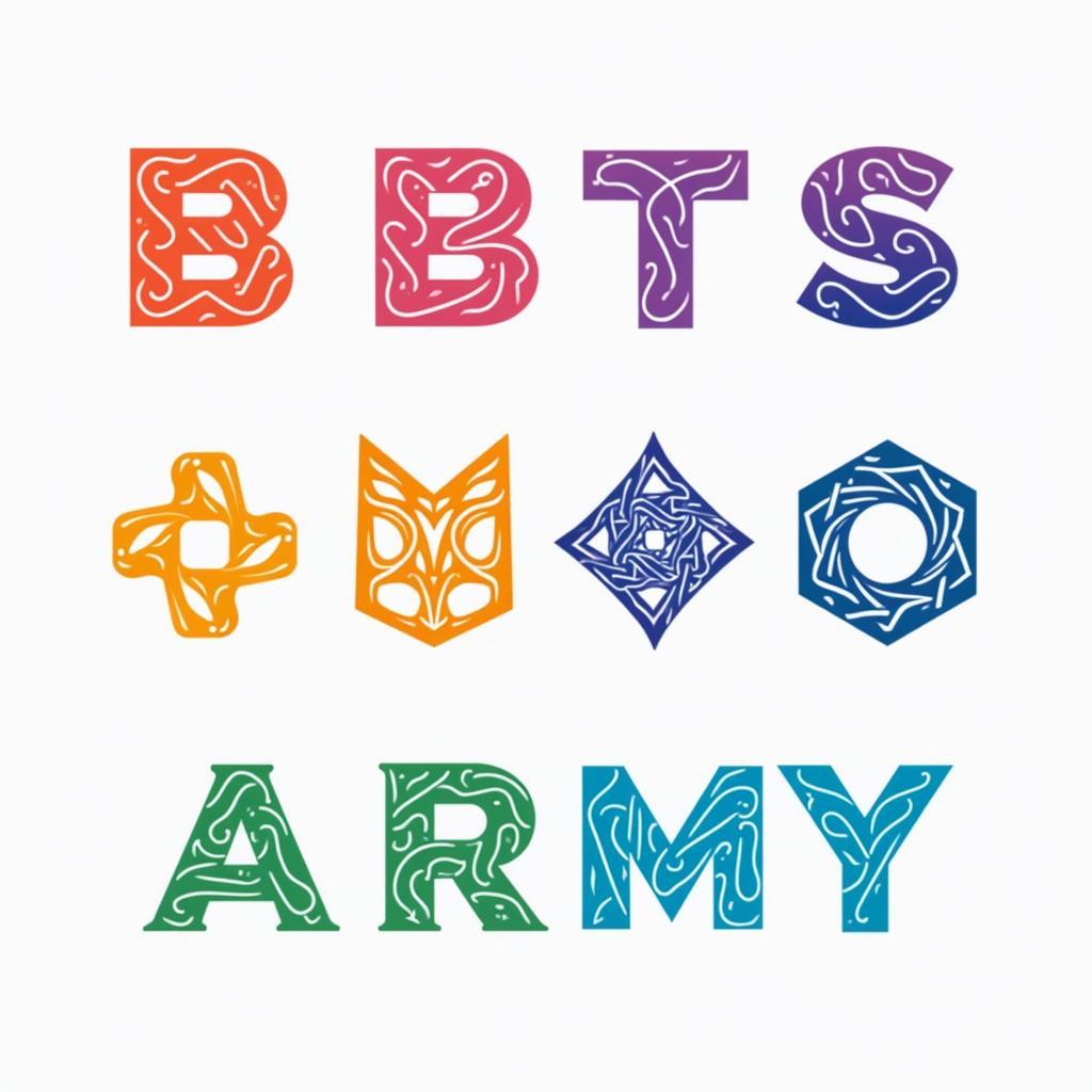 Logo BTS và ARMY