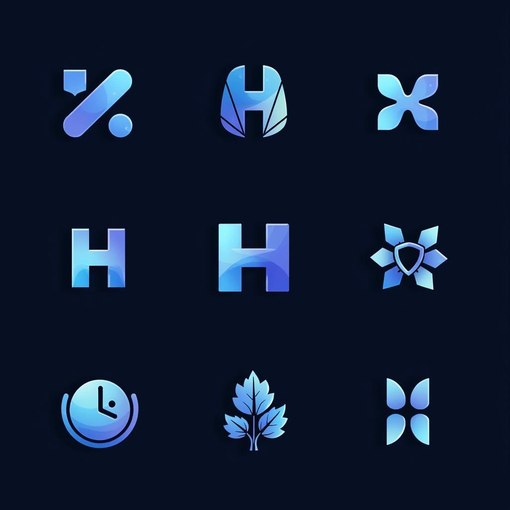 Logo Chữ H Kết Hợp Hình Ảnh