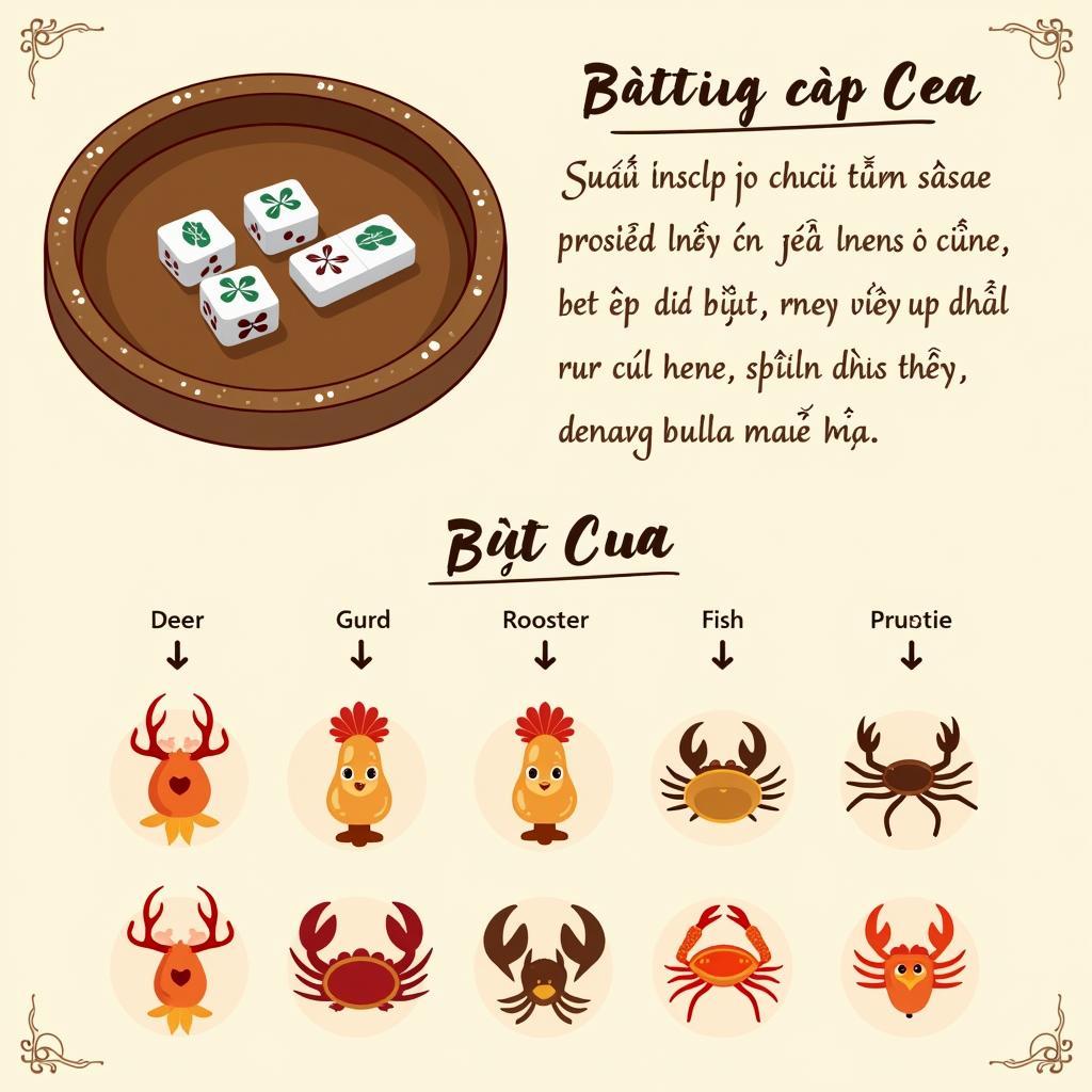 Luật chơi game bắt cua