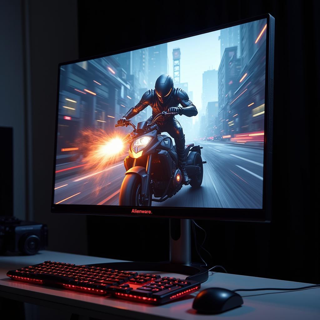 Màn hình Alienware 240Hz: Tốc độ nhanh như chớp