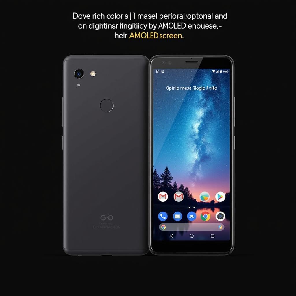 Màn hình Google Pixel với công nghệ AMOLED