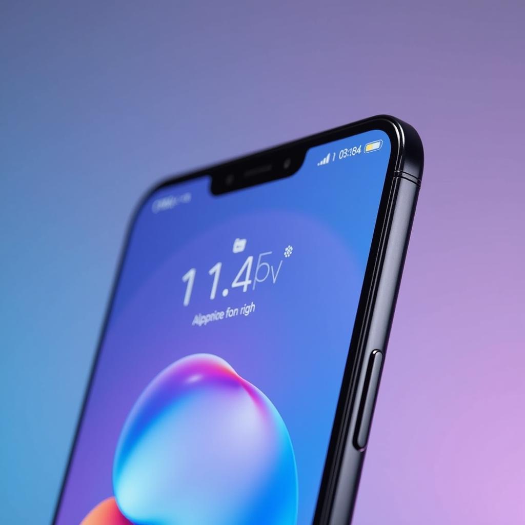 Thiết kế màn hình giọt nước Oppo R17