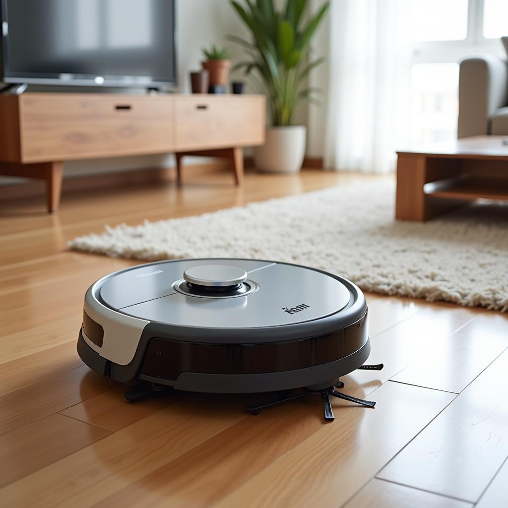 Robot Vacuum Cleaner in Action