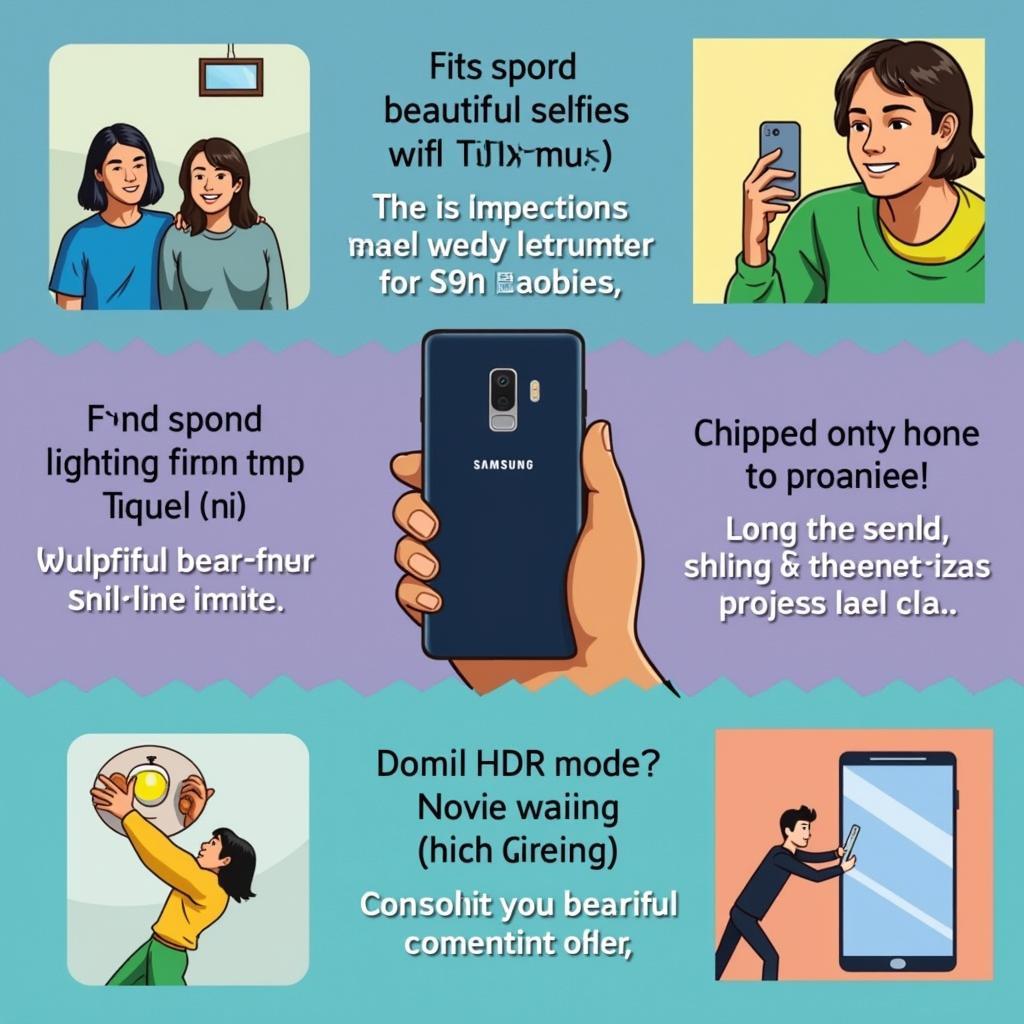 Mẹo chụp ảnh selfie đẹp với S9 Plus