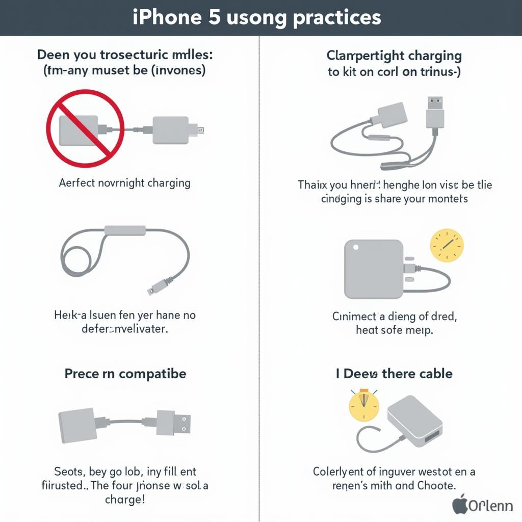 Tips for Using and Maintaining iPhone 5 Charging Cables