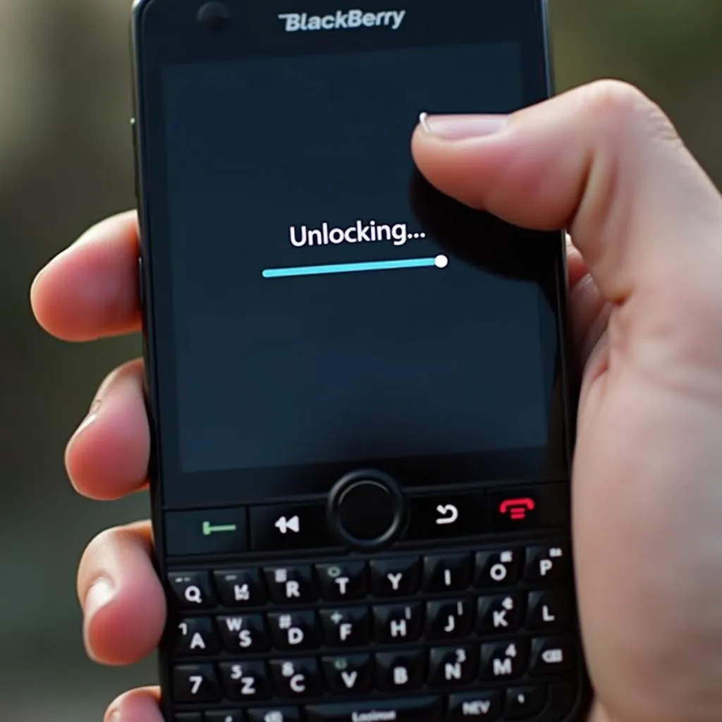 Mở khóa điện thoại Blackberry