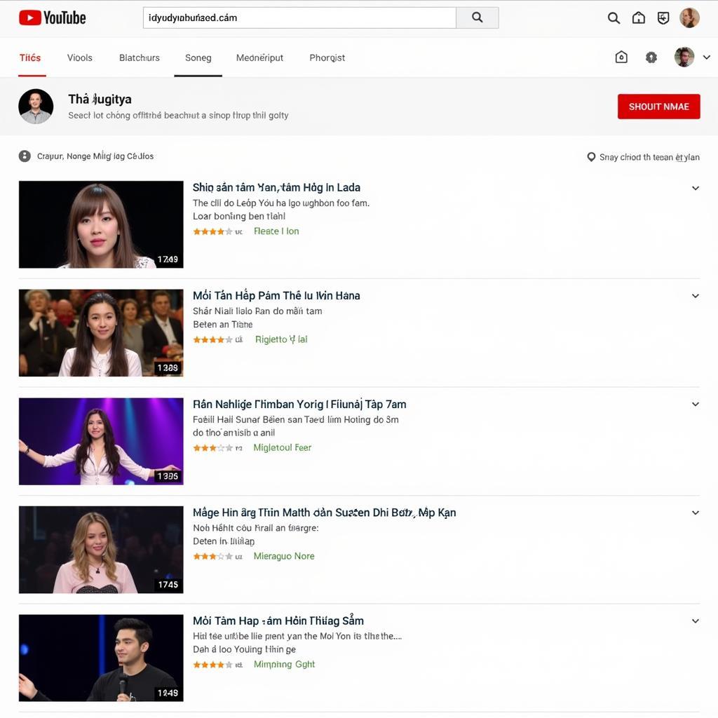 Môi Tím Hợp Âm Trên YouTube