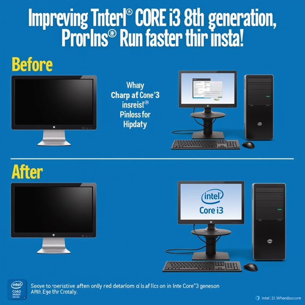 Nâng cấp hiệu năng với Core i3 Gen 8