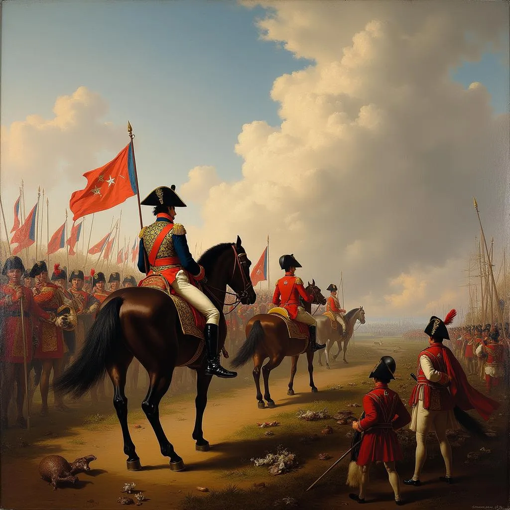 Napoleon chiến thắng tại Austerlitz