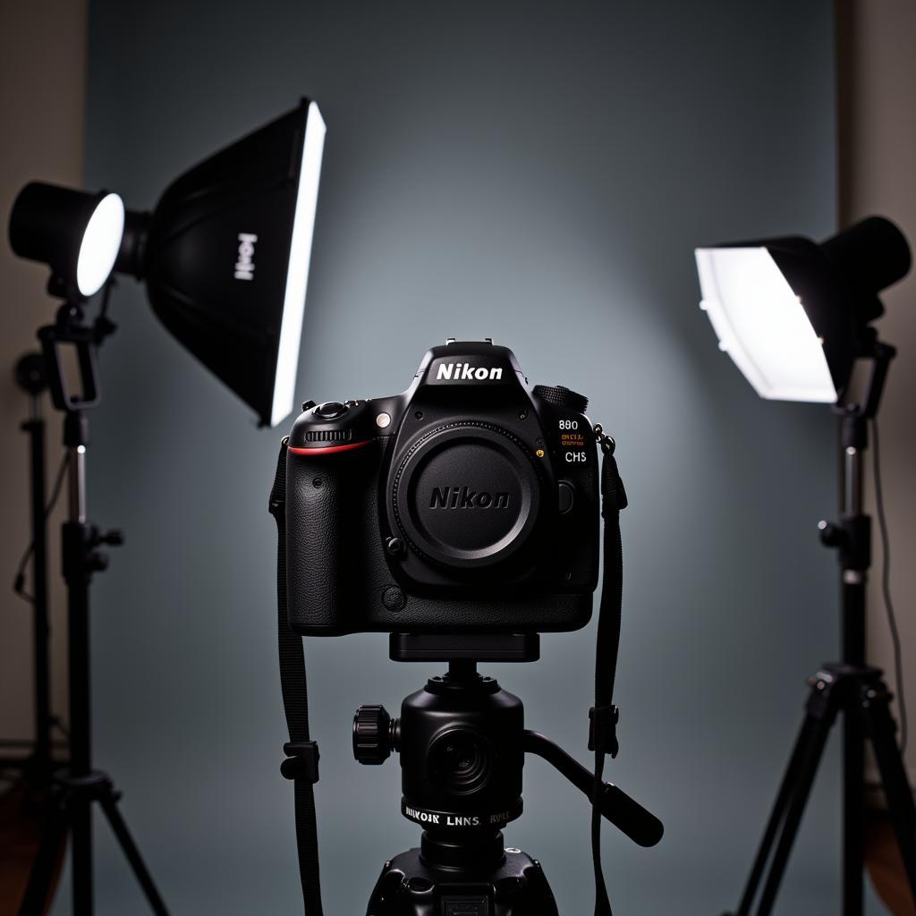 Nikon D810 trong studio