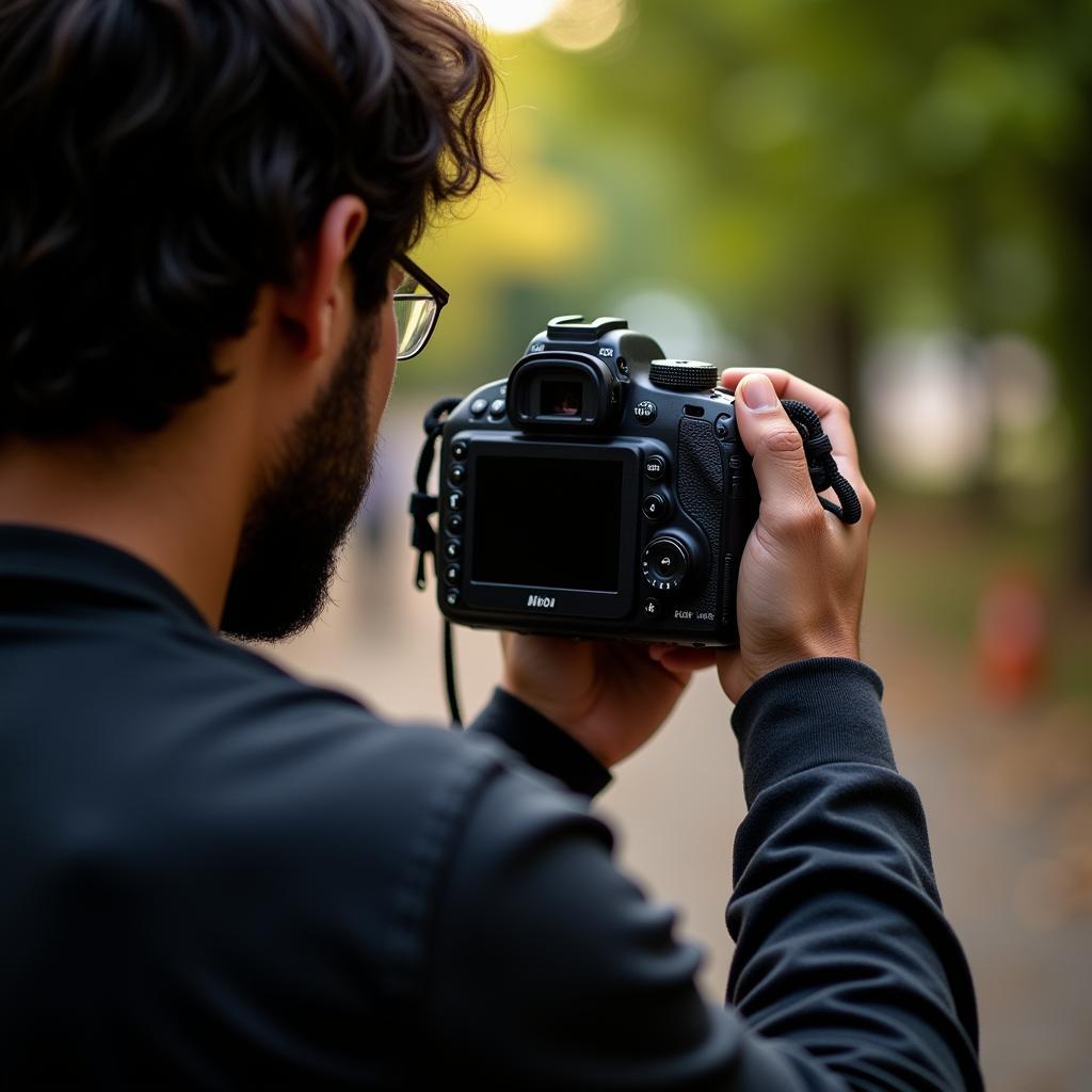 Nikon D820 in Use by a Photographer