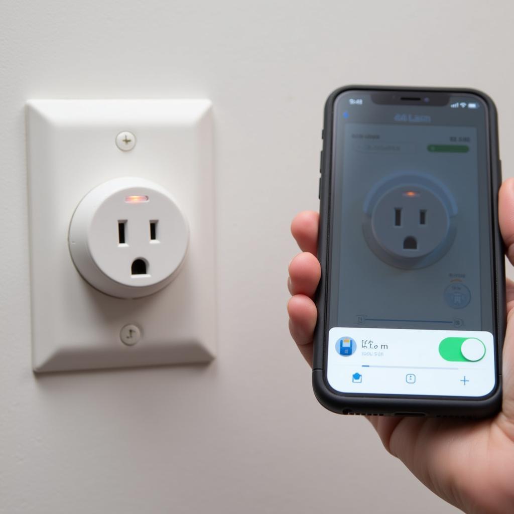 Ổ cắm thông minh smart plug kết nối Wifi