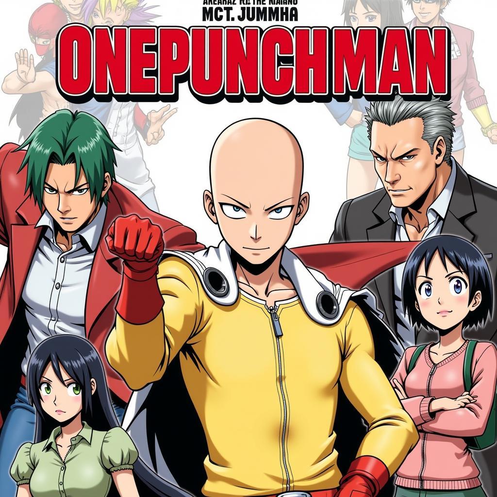 Bìa truyện tranh One Punch Man