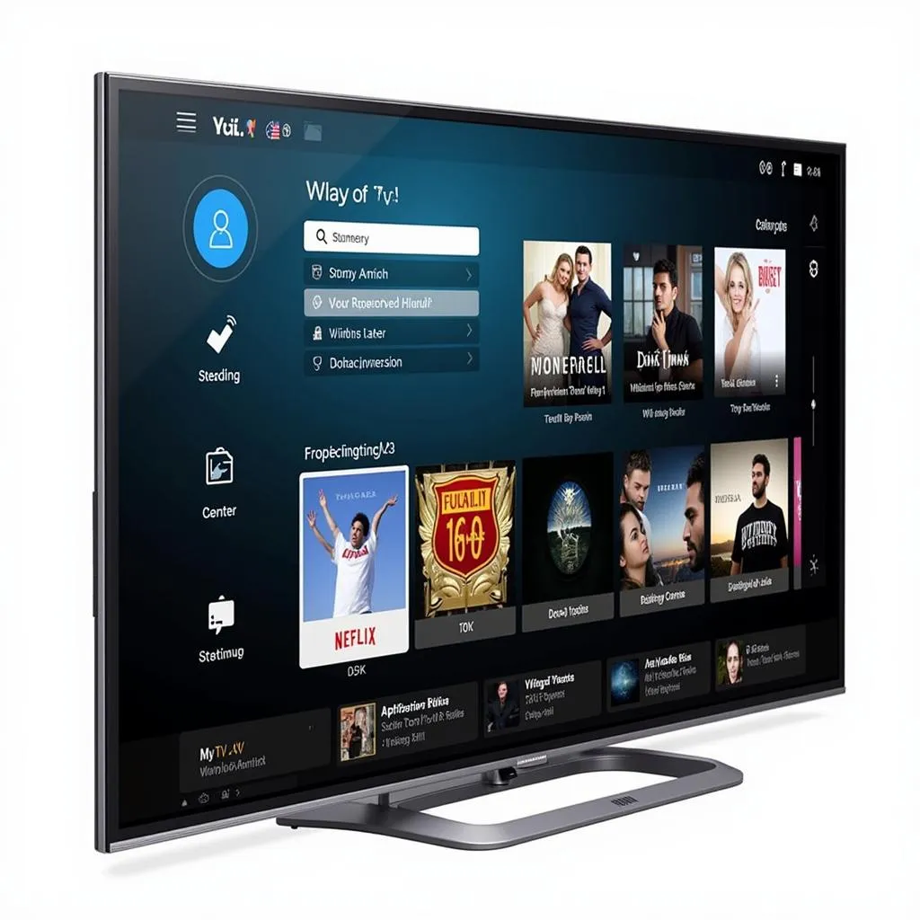 Panasonic AX3 - Giao Diện MyTV