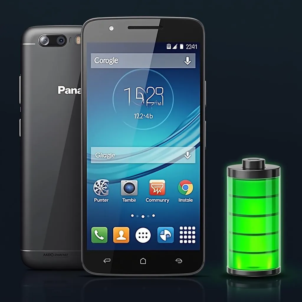 Panasonic Eluga A8 - Điện thoại giá rẻ với dung lượng pin lớn