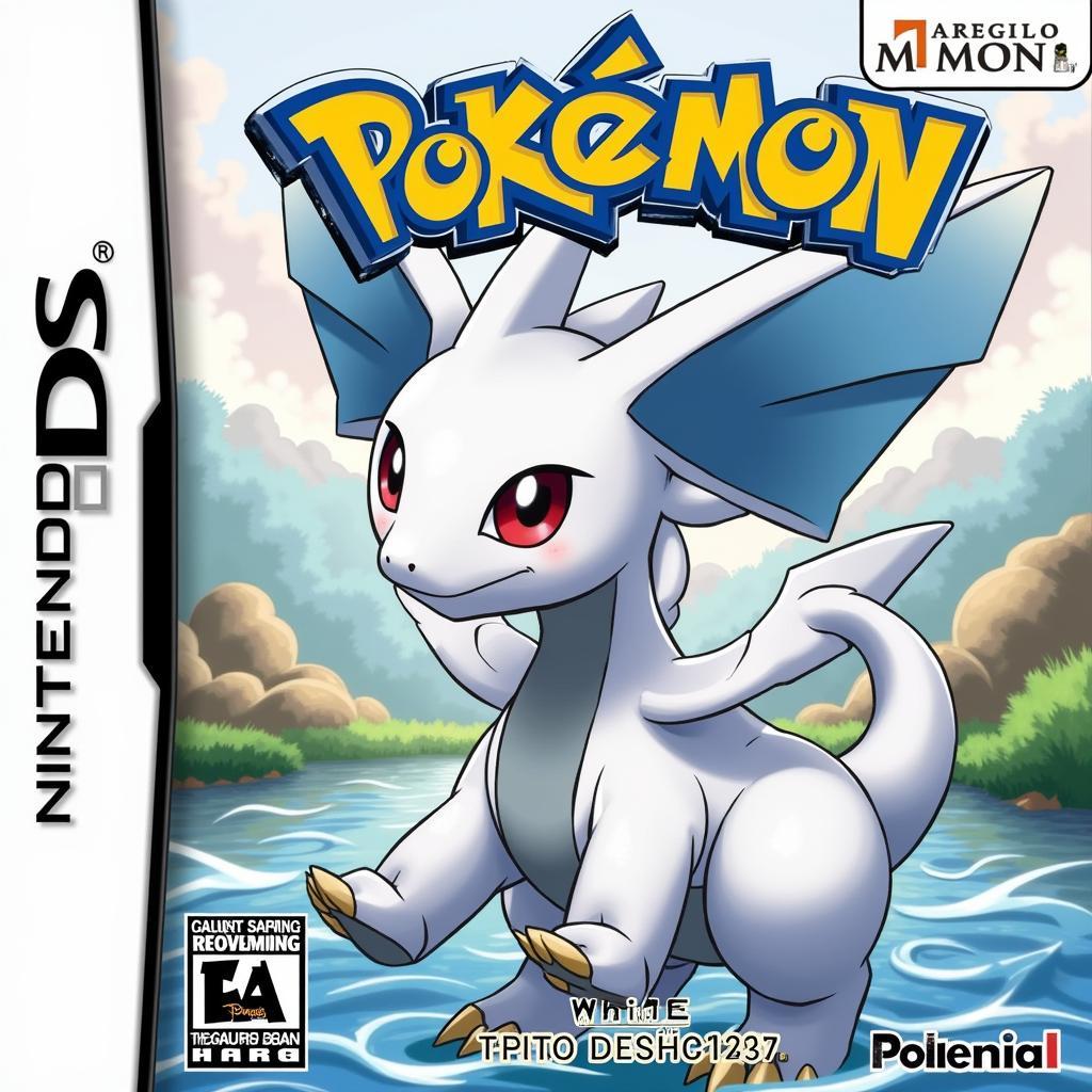 Bìa game Pokemon White Việt Hóa