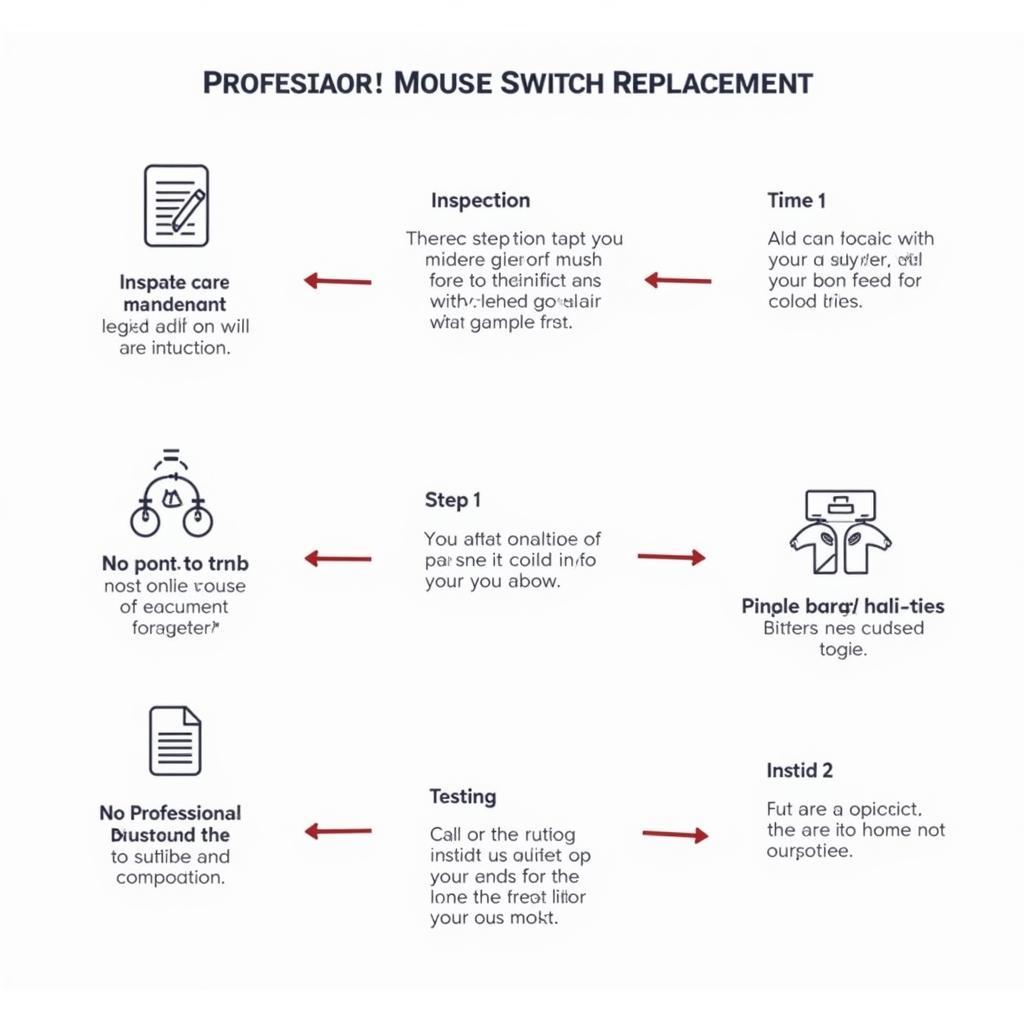 Quy trình thay switch chuột chuyên nghiệp