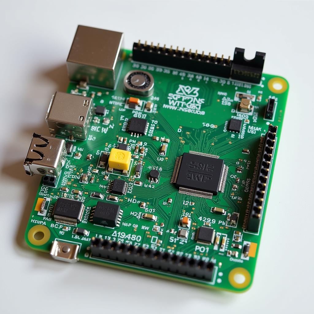 Raspberry Pi 3 used in an IoT project