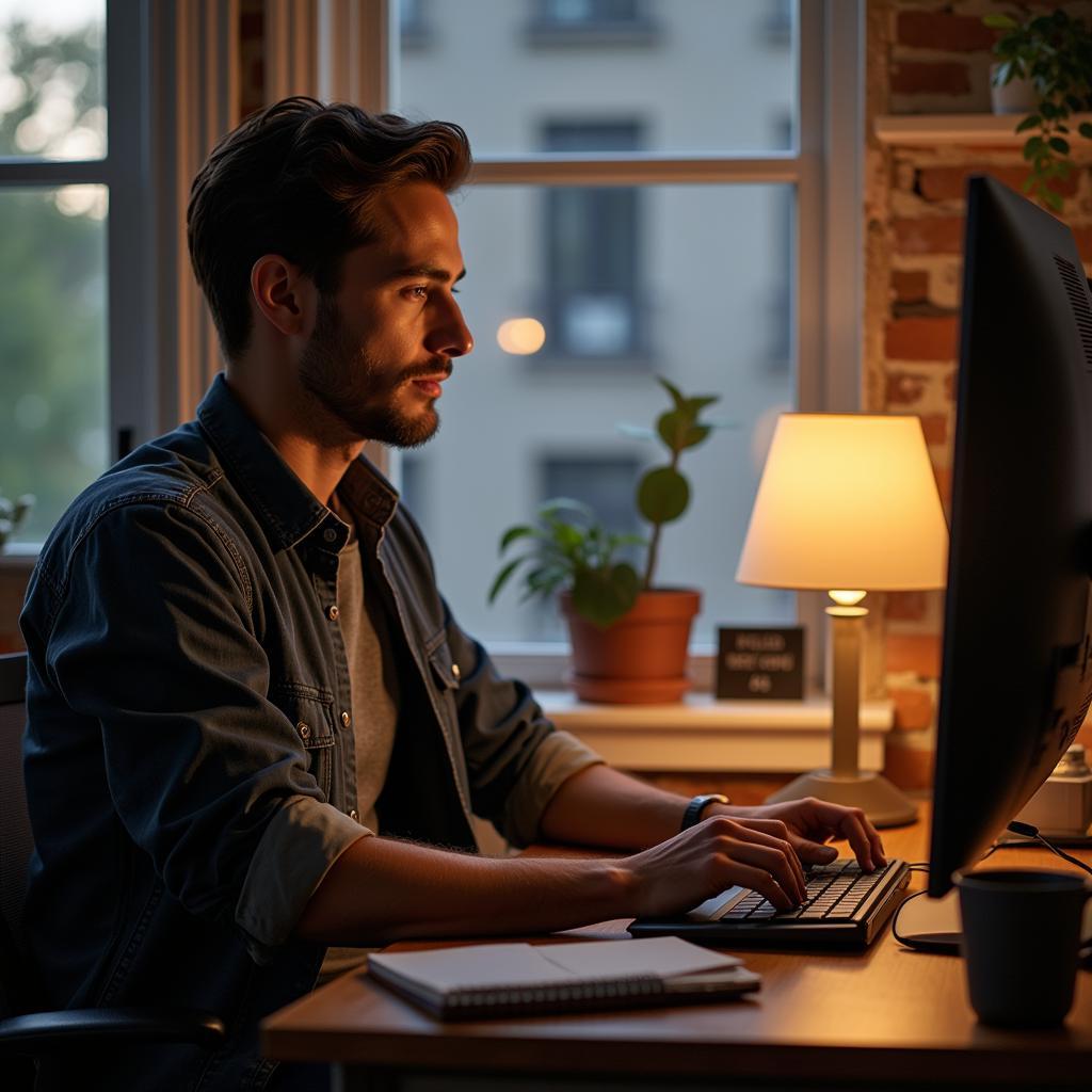 Leaving the office on time for a balanced life