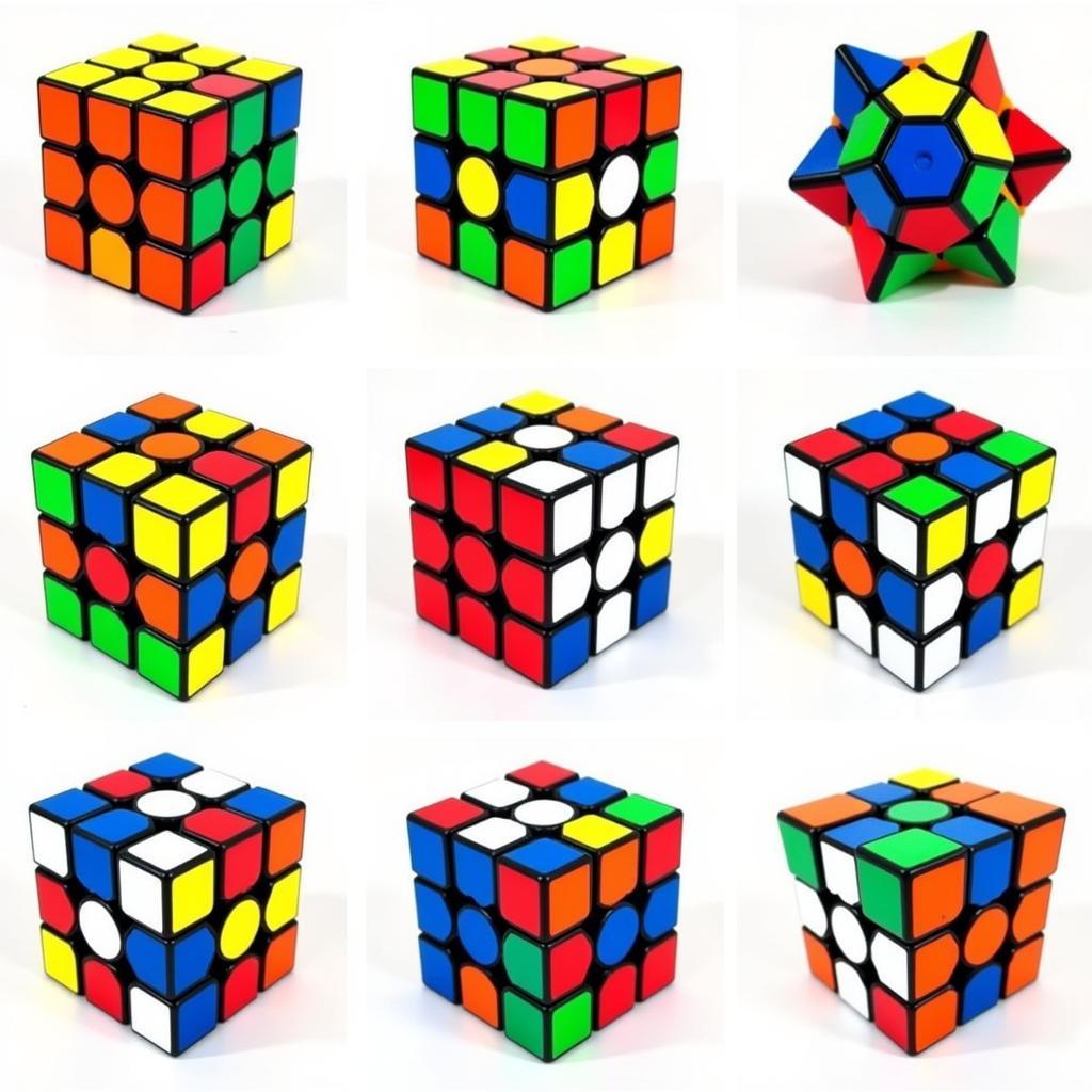 Rubik Hình Dạng Kỳ Lạ