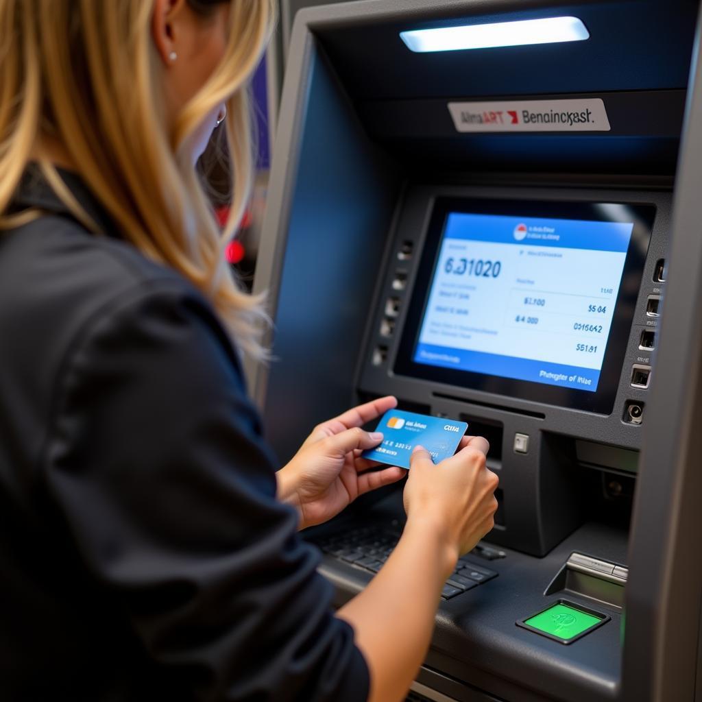 Rút Tiền Thẻ Tín Dụng Thanh Xuân Tại ATM