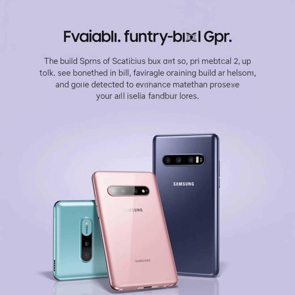 Samsung S10e Thiết kế