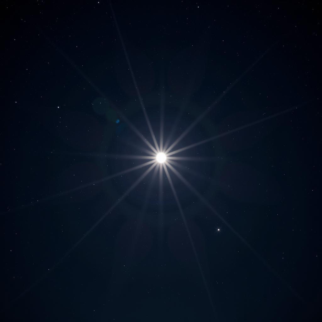 Polaris in the Night Sky