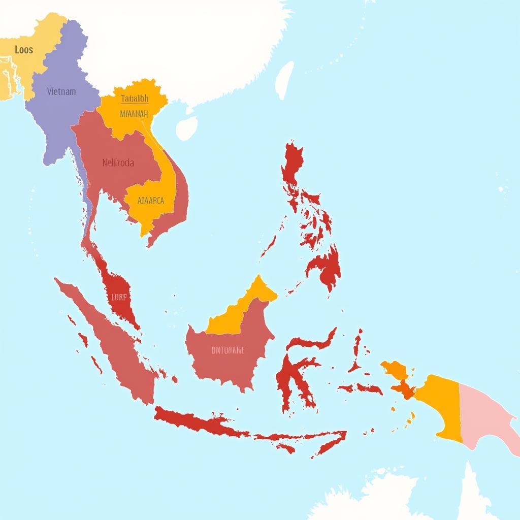 Vùng Phủ Sóng Sim Indochina