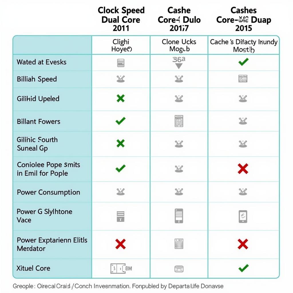 So sánh Dual Core và Core 2 Duo