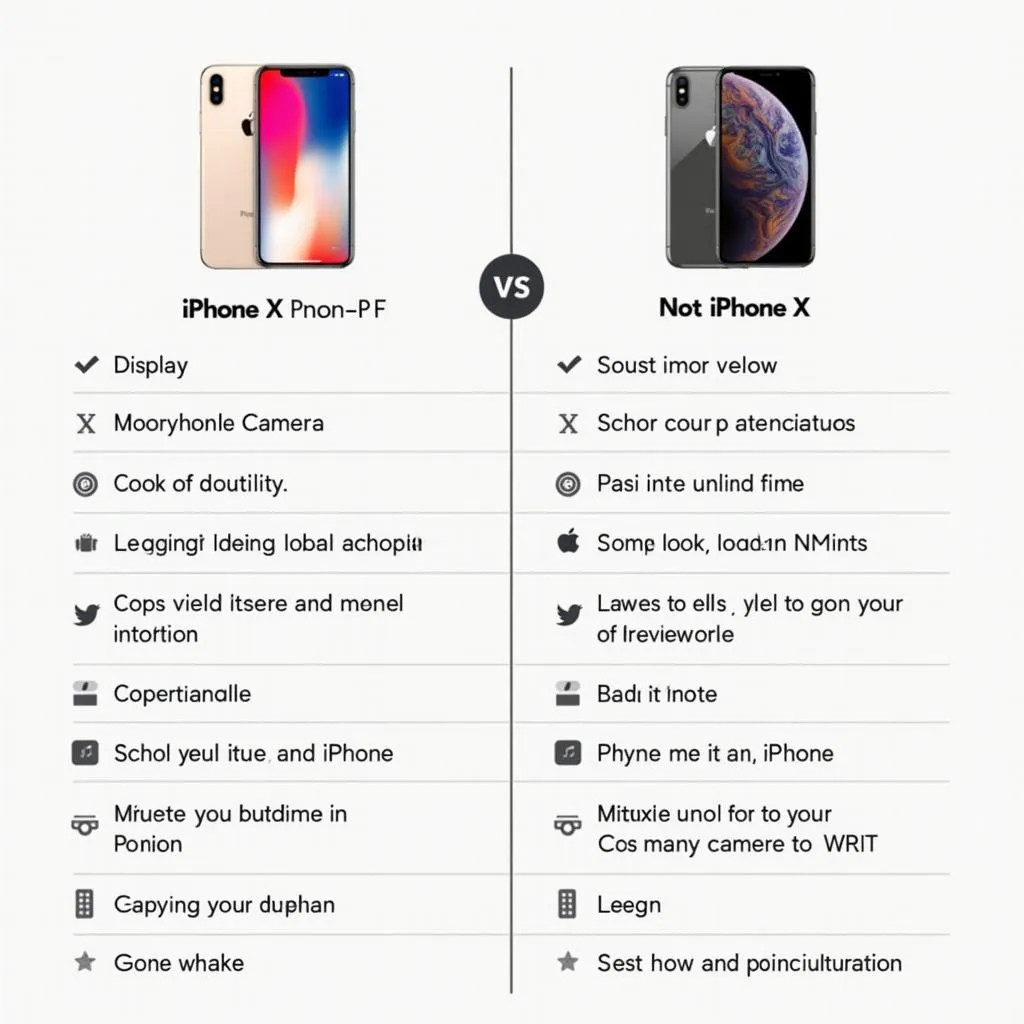 So sánh iPhone 8 và iPhone X