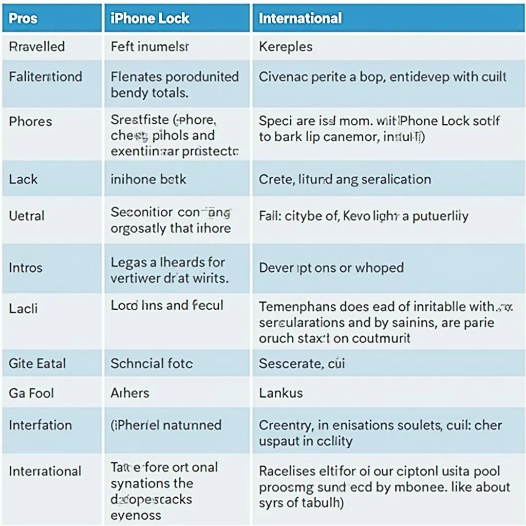 So sánh iPhone Lock và Quốc tế