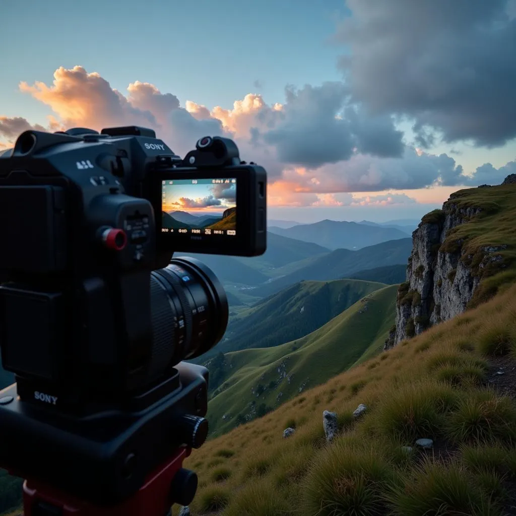 Sony A6300 quay video 4K cảnh thiên nhiên