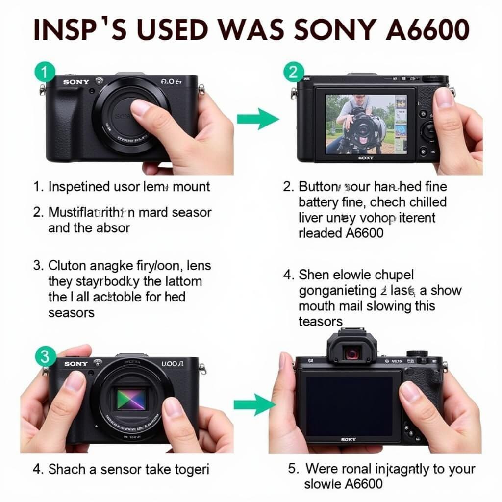 Sony A6600 cũ - Kiểm tra