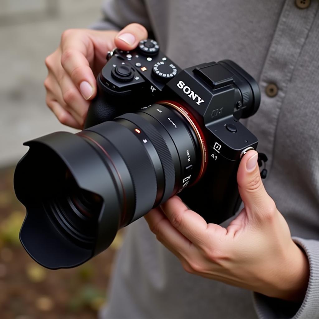 Sony A7 Mark III cũ thiết kế