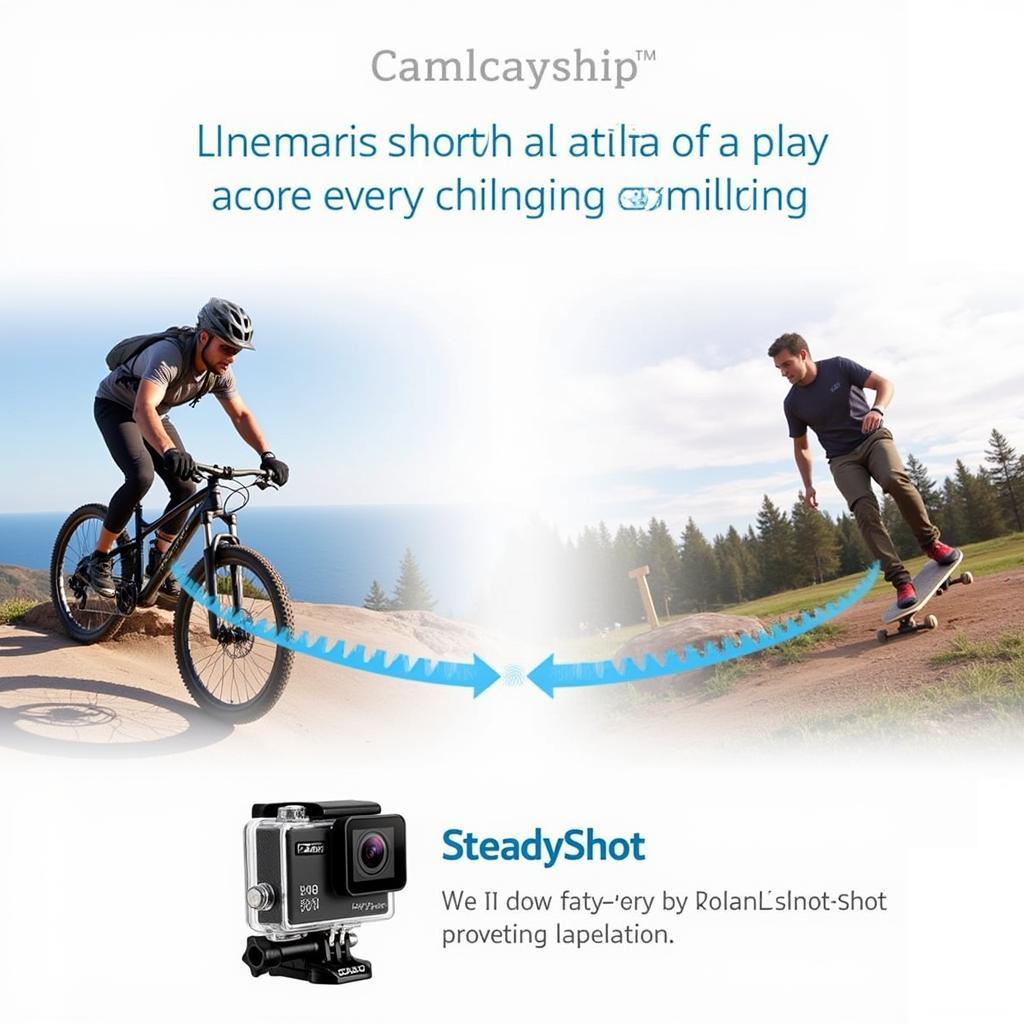 Tính năng chống rung SteadyShot của Sony Action Cam